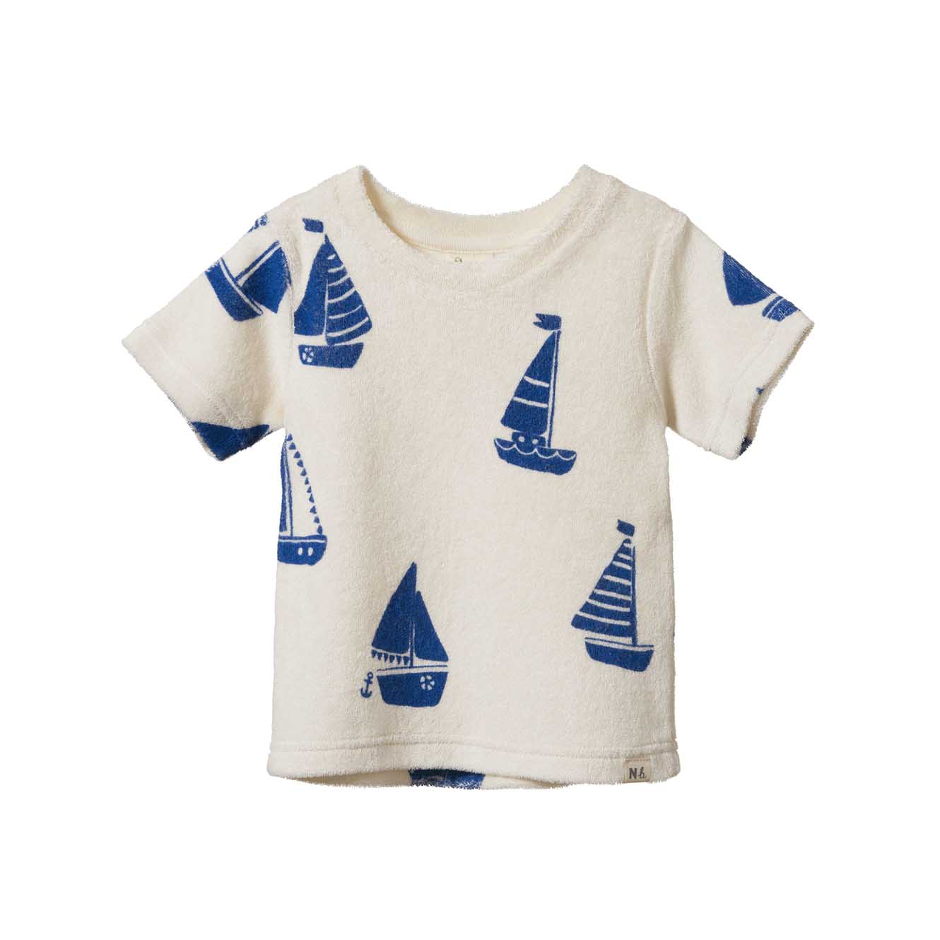 Nature Baby River Tee Terry 6M-2Y